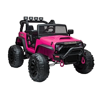 Auto na akumulator Jeep JC666 Różowy Lakierowany