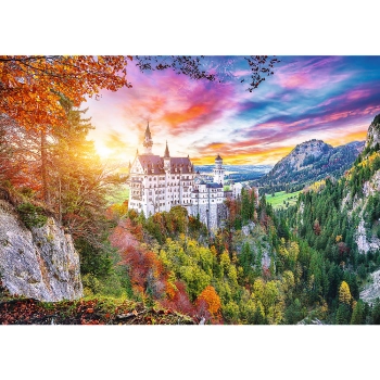 Puzzle - 500 - Widok na zamek Neuschwanstein - Niemcy - Trefl 37427