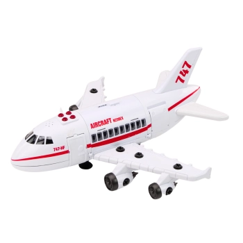 Duży Samolot Pasażerski Do Montażu Narzędzia Światła Dźwięki