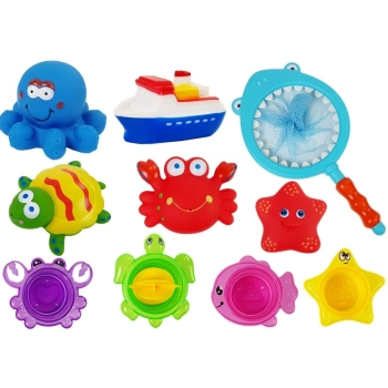 Zabawki Do Kąpieli Siatka Podbierak Rozgwiazda Żółw