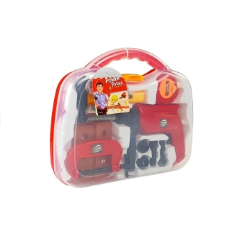 Zestaw Narzędzi w Walizce Wiertarka Śruby