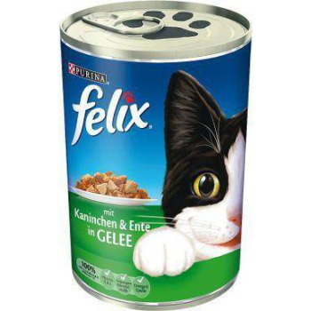 Felix Purina Królik i Kaczka w galarecie 400 g