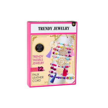 Zestaw Do Tworzenia Bransoletek Pojemnik Koraliki Zawieszki