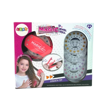 Zestaw Biżuteria Ozdoby Do Włosów Diamenciki Aplikator