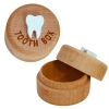 Drewniane Pudełko Na Zęby Mleczne Dla Dzieci Z Grawerem Tooth Box