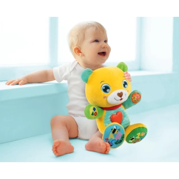 Kolorowy Interaktywny Misiek Lelek Język Polski Clementoni 50939