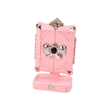 Zestaw Piękności Lustro Na Stojaku Regulowane Różowy