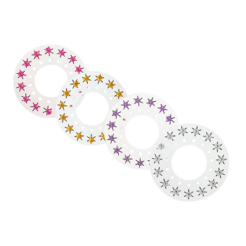 Zestaw Biżuteria Ozdoby Do Włosów Diamenciki Aplikator