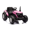 Traktor Na Akumulator HC-306 Różowy 24V