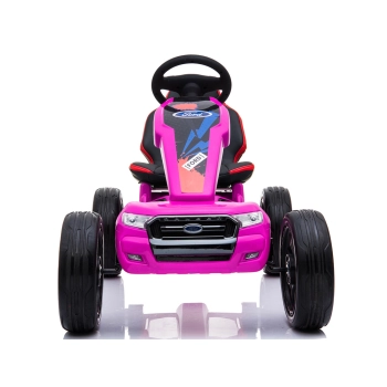 Gokart na Akumulator DK-G01 Różowy