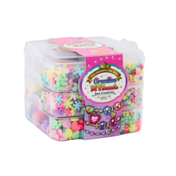 Zestaw Koralików Do Biżuterii Zawieszek W Walizce Żyłki DIY 1620 El