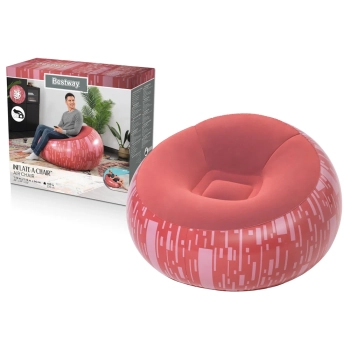 Dmuchany Fotel Czerwony Bestway 75052