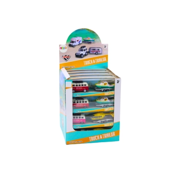 Autko Terenowe Z Łodzią Lub Helikopterem Napęd Metalowe