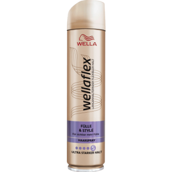 Wellaflex Fülle&Style Ultra Starker Halt Lakier do Włosów 250 ml
