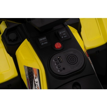 Quad Na Akumulator JC915 Żółty