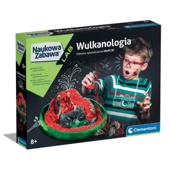 Naukowa Zabawa Zestaw Naukowy Wulkanologia Język Polski Clementoni 50893