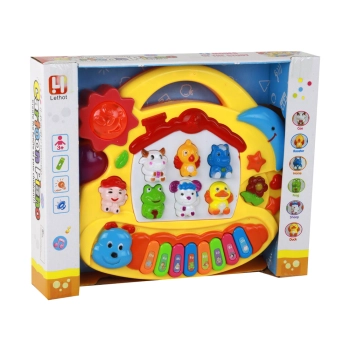 Muzyczne Pianinko Dla Dzieci Nauka Języka Angielskiego Zwierzęta