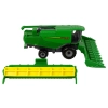 Pojazd Rolniczy Kombajn Z Przystawką Zielony Żółty