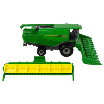 Pojazd Rolniczy Kombajn Z Przystawką Zielony Żółty