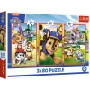 Puzzle - 3x80 - Psia zgraja - Psi Patrol - Trefl 34886