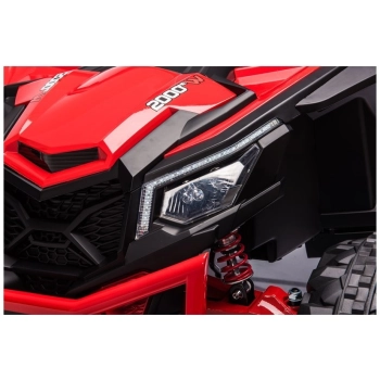 Auto na Akumulator Buggy UTV-MX Czerwony MP4