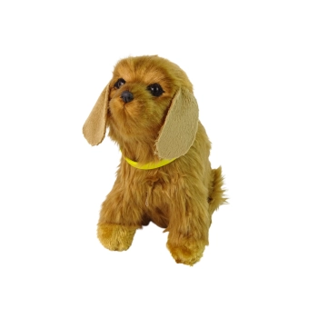 Interaktywny Pies Piesek Cocker Spaniel Pluszowy Szczeka Rusza Ogonem