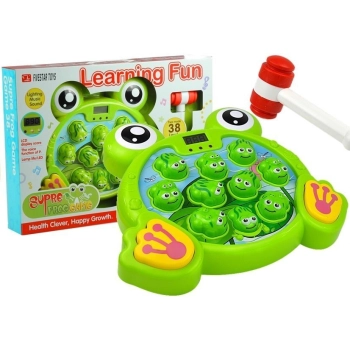 Świecące Żabki z Młoteczkiem Gra Zręcznościowa