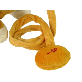 Konik Maskotka Interaktywna Koń Jasnobrązowy Jasna Grzywa Muzyka