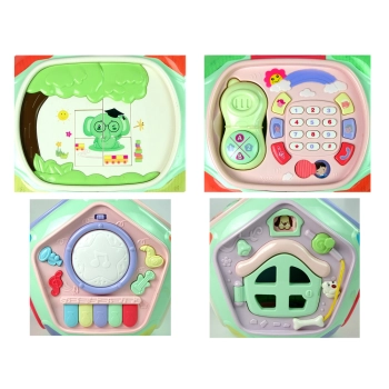 Interaktywny Sorter z Telefonem Nauka Kształtów Liczb Pianinko