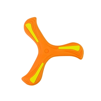 Bumerang Latający Dysk Do Rzucania Pomarańczowy Dla Dzieci