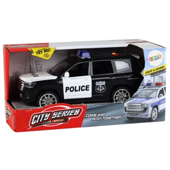 Radiowóz Policyjny Auto Policja Dźwięk Światła Otwierane Drzwi 1:14