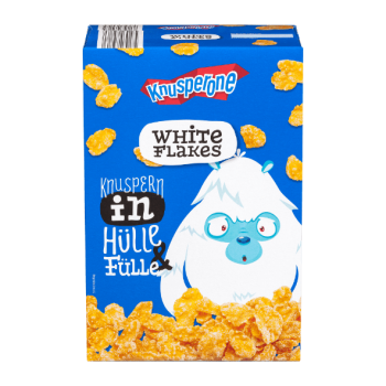 Knusperone White Flakes Płatki Śniadaniowe 750 g