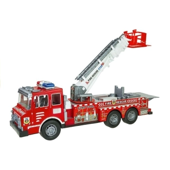 Duży Zestaw Straż Pożarna Wóz Strażacki Figurki Quad Kask Dla Dziecka