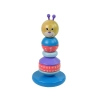 Drewniana Edukacyjna Piramidka Miś Balansująca Wieża