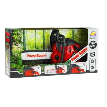 Realistyczna Piła Łańcuchowa Dla Dzieci z Dźwiękiem Na Baterie Realistyczna Piła Łańcuchowa Dla Dzieci z Dźwiękiem Na Baterie