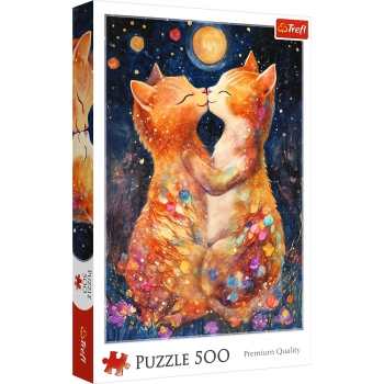 Puzzle - 500 - Pocałunek w Świetle księżyca - Trefl 37546