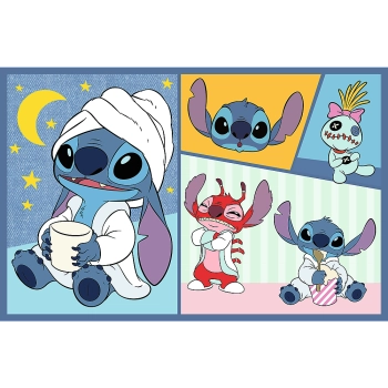 Puzzle - 2x70 - Ze Stitchem nie ma nudy - Disney Lilo and Stitch - Trefl 34444