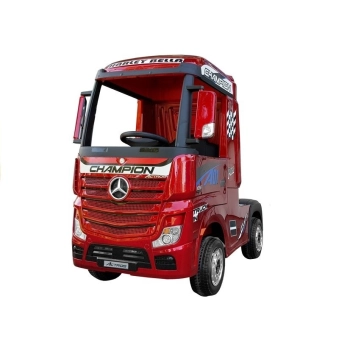 Auto na Akumulator Mercedes Actros Czerwony Lakierowany MP4