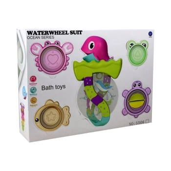 Delfinek z Foremkami Morskimi Do Zabawy w Kąpieli