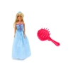 Lalka Anlily Syrenia Księżniczka Niebieska Sukienka Szczotka