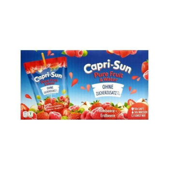 CapriSun Pure Fruit Malina i Truskawka 10 szt.