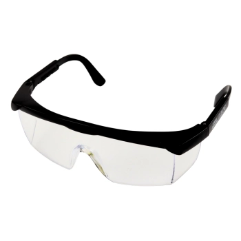 Okulary Ochronne Regulacja Ramion Czarne