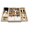 Warsztat Drewniany w Walizce Narzędzia Szufladki Majsterkowanie