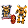 Duży Robot Zdalnie Sterowany R/C Żółty Dźwięk Światła