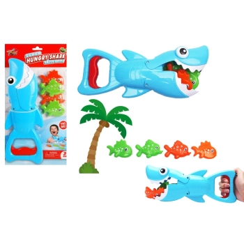 Gra Kąpielowa Zestaw Rekin Łowca Rybek Niebieski