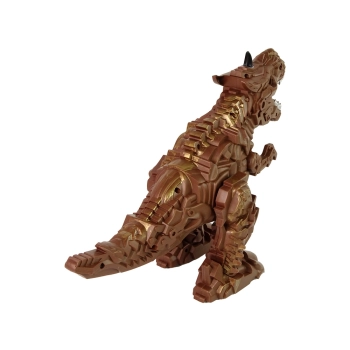 Dinozaur Zdalnie Sterowany Zieje Para Wodna Projektor Brązowy