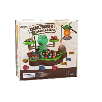 Gra Zręcznościowa Łowienie Dinozaurów Waga Nauka Liczenia Matematyka