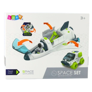 Statek Kosmiczny Figurki Kosmonautów Pojazd Kosmiczny Światła Dźwięki