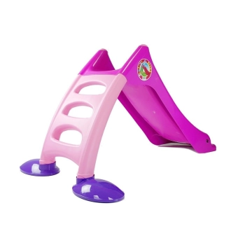 Zjeżdżalnia Ogrodowa dla Dzieci 424 różowo-fioletowa