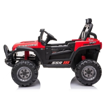 Auto na Akumulator BBH-016 Czerwony